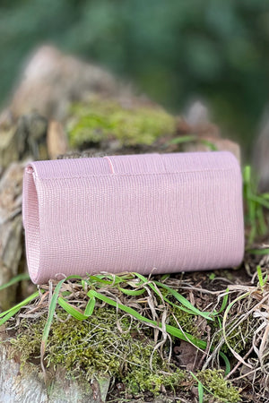 Bow Clutch - Pink