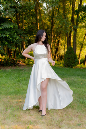 Soiree Dress - Creamy White