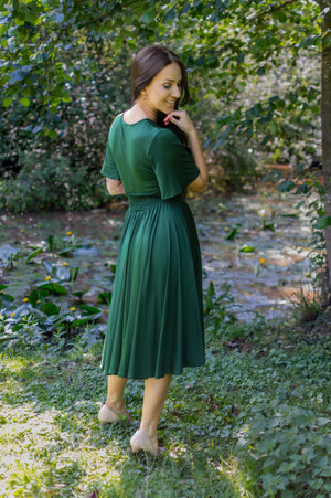 Elegant Vibe Dress - Green