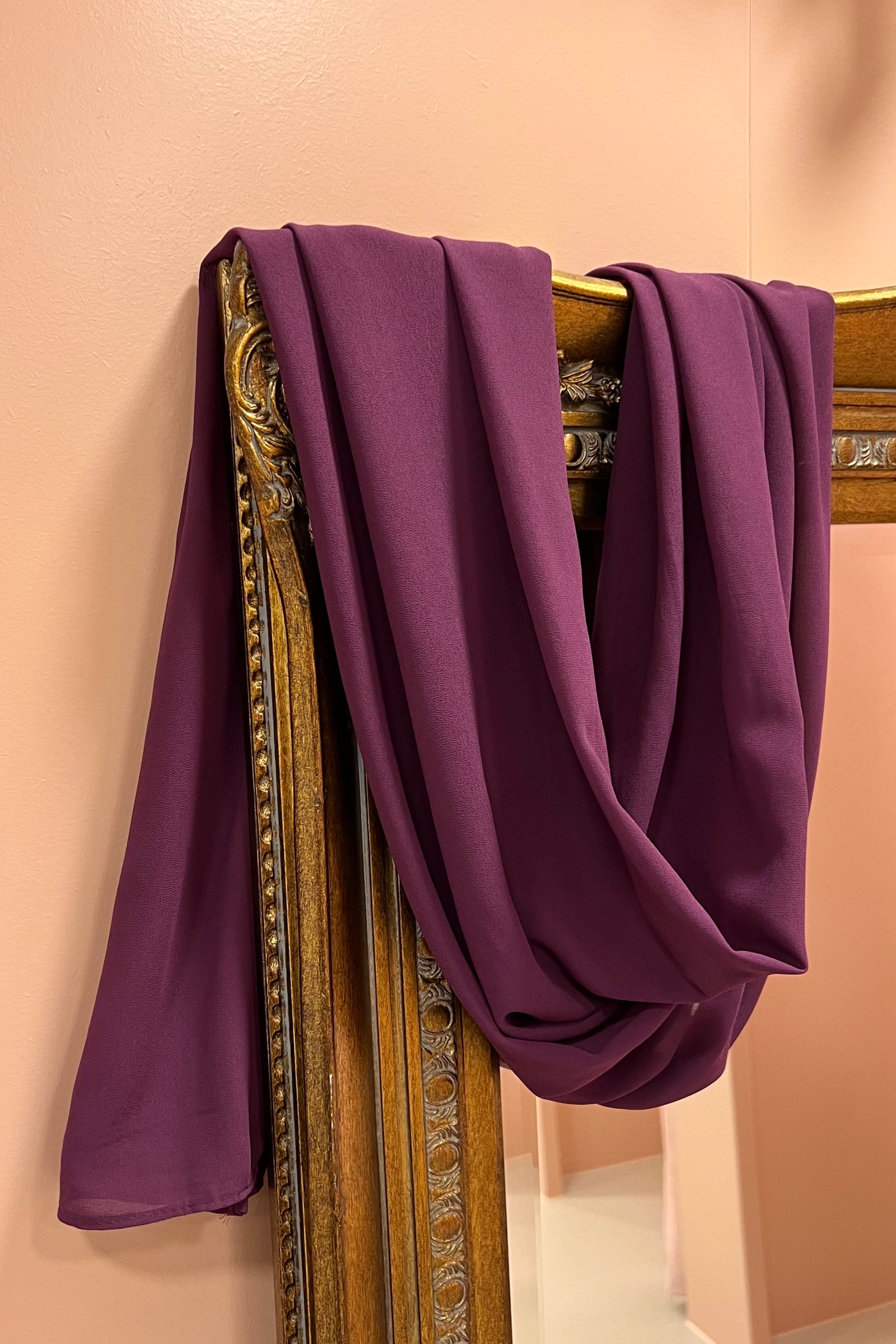 Simplicity Scarf - Aubergine
