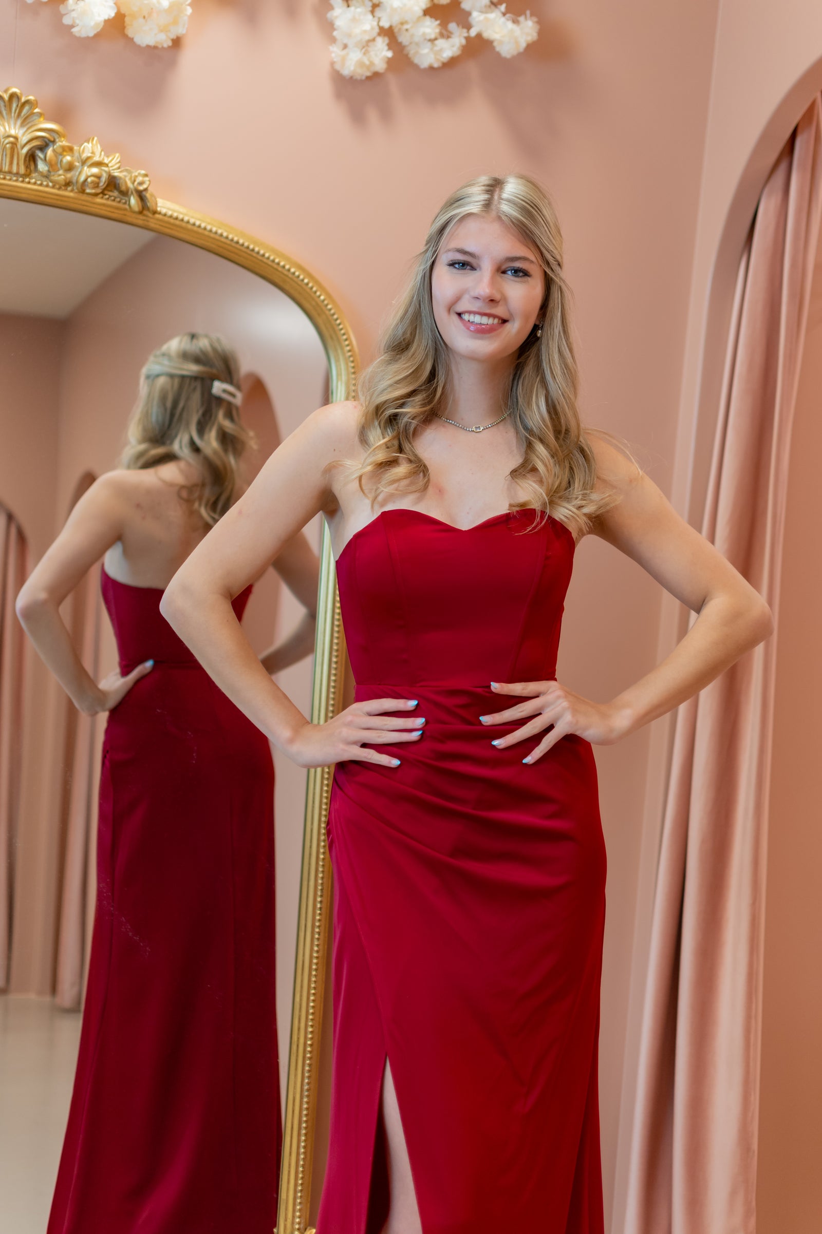 Fancy Dress - Cherry Red