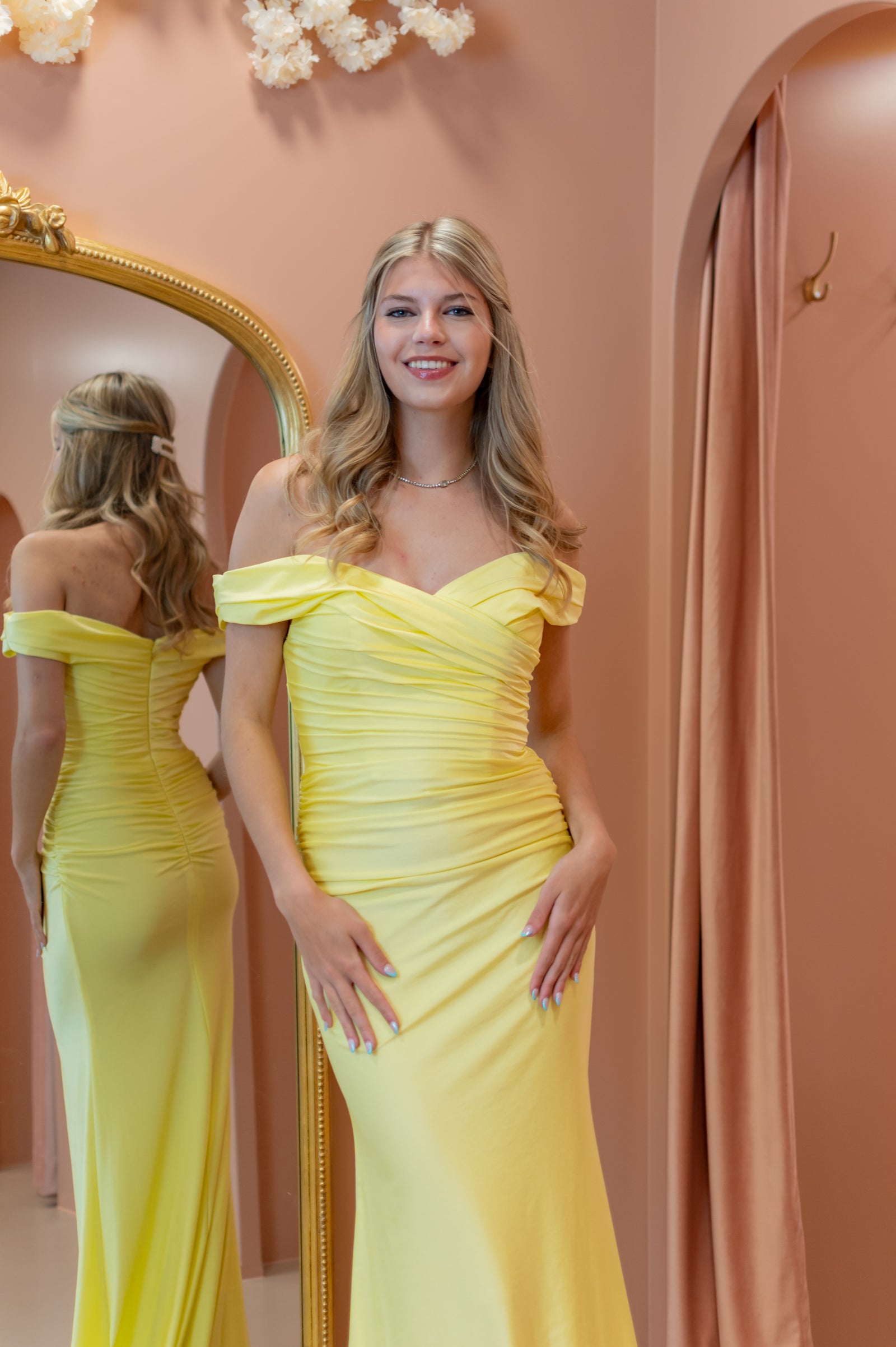 Bound Dress - Yellow
