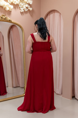 Charming Dress - Cerise Red