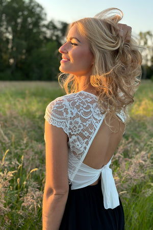 Cute Playsuit - Black & White (alleen online te koop, niet in de winkel)