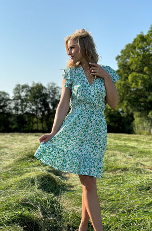 Breezy Dress - Green (alleen online te koop, niet in de winkel)