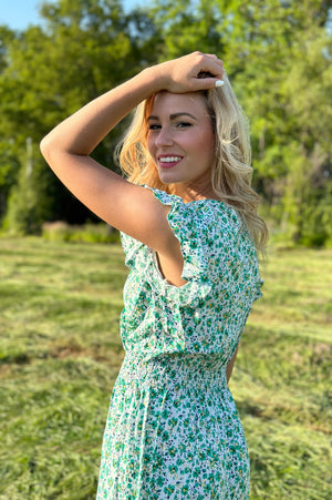 Breezy Dress - Green (alleen online te koop, niet in de winkel)