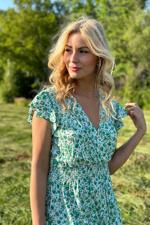 Breezy Dress - Green (alleen online te koop, niet in de winkel)