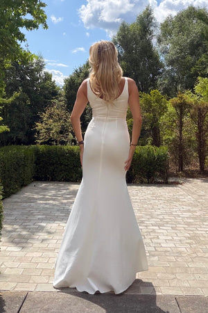 Charlene Dress - White