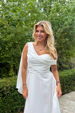 Vienna Dress - White