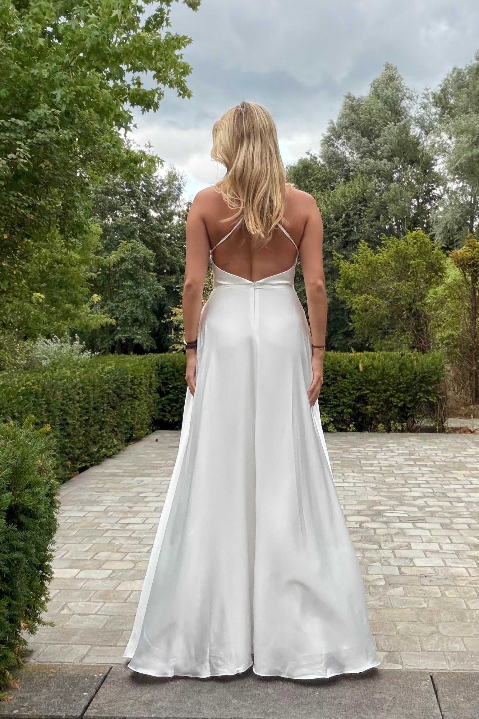 Josephine Dress - White