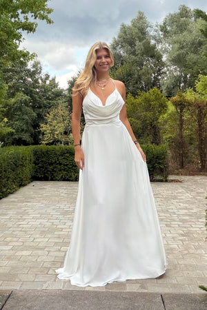 Josephine Dress - White