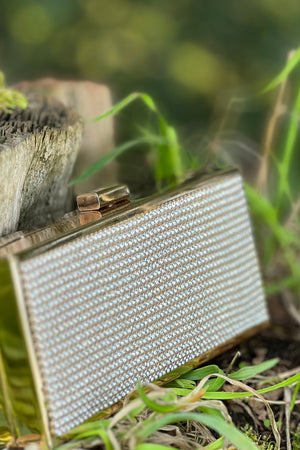 Box Clutch - Gold