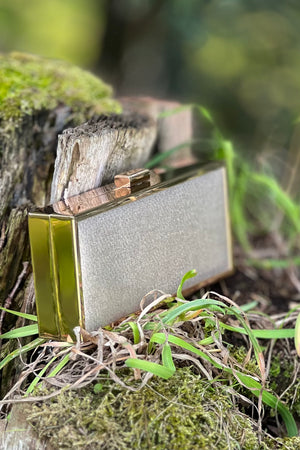 Box Clutch - Gold