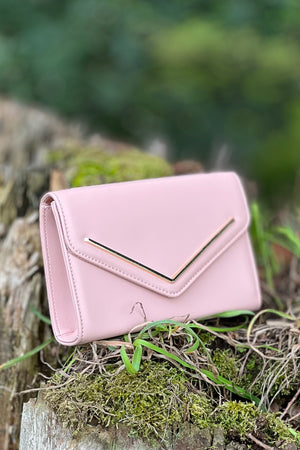 You’ve Got Mail Clutch - Pastel Pink