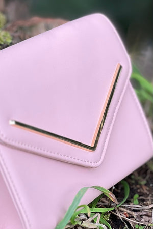 You’ve Got Mail Clutch - Pastel Pink