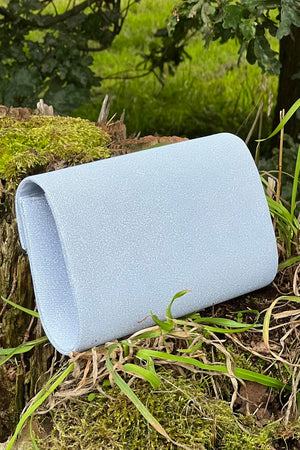 Shimmer Clutch - Silver