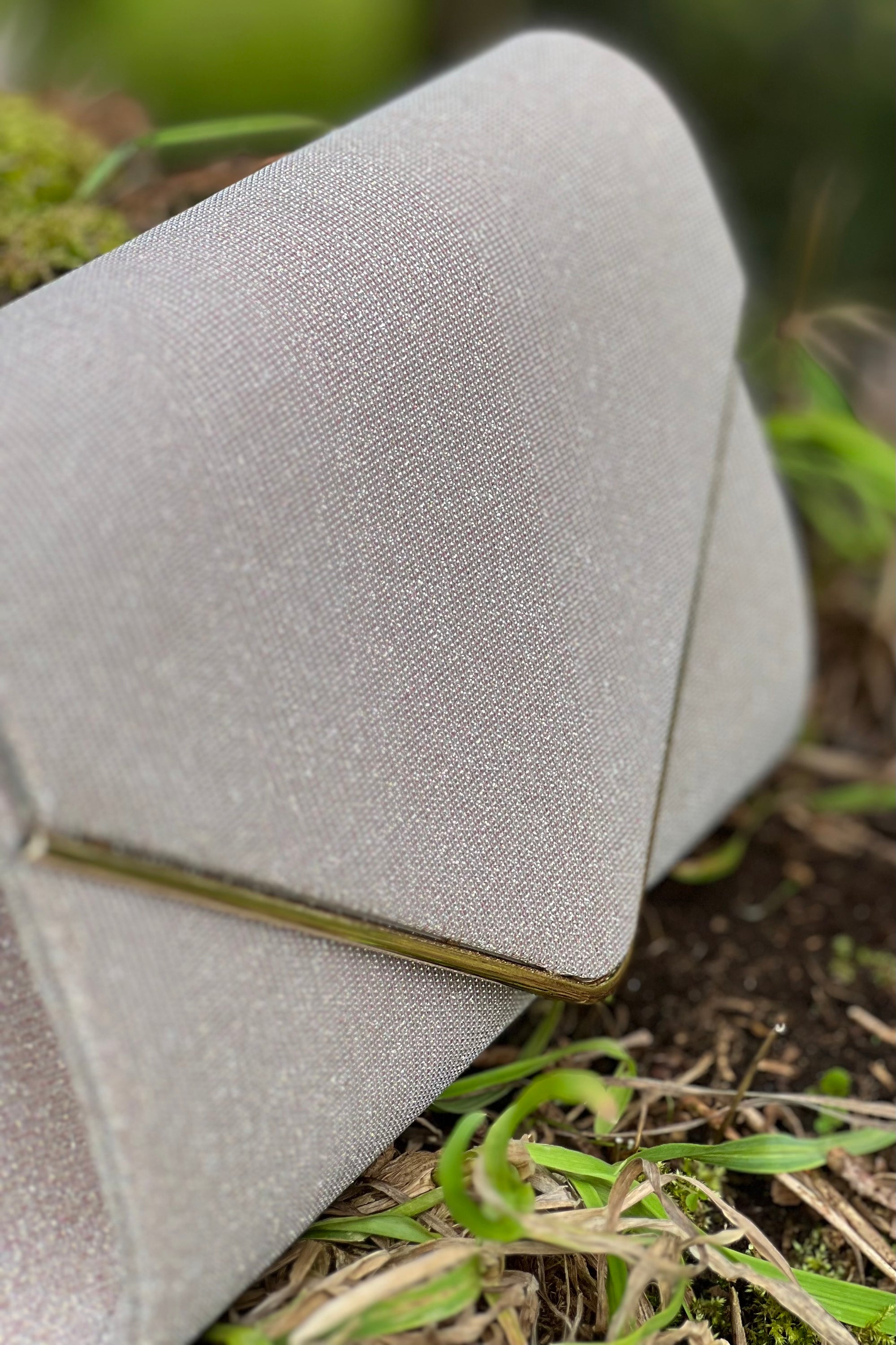 Shimmer Clutch - Champagne