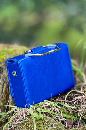 Quirky Clutch - Bright Blue