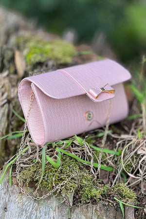 Bow Clutch - Pink