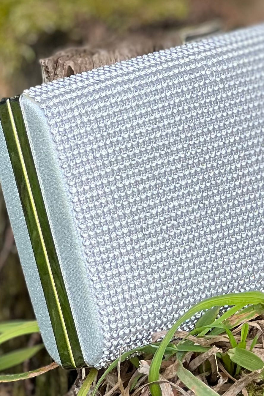 Strass Clutch - Silver