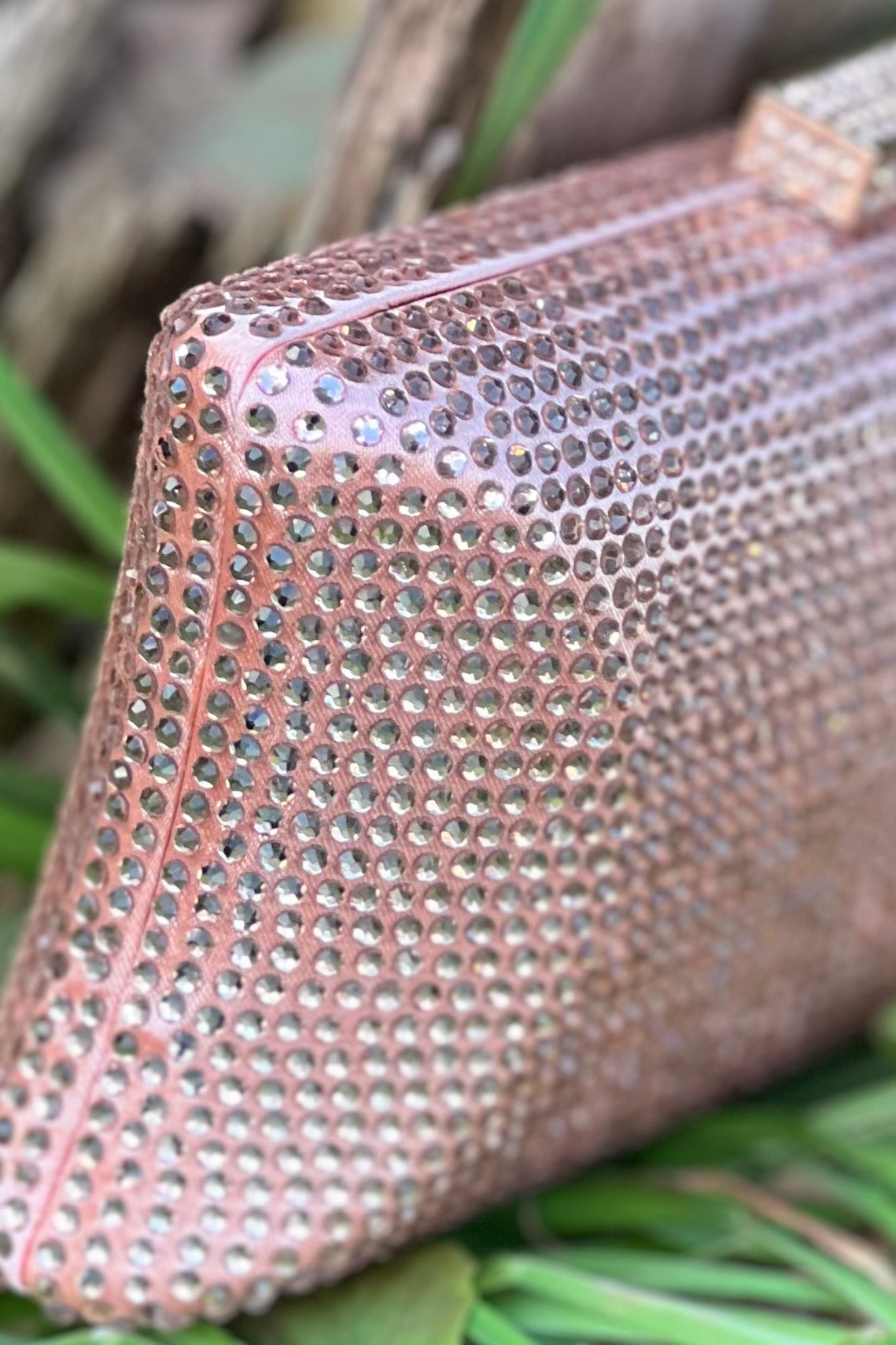 Curvy Clutch - Champagne Pink