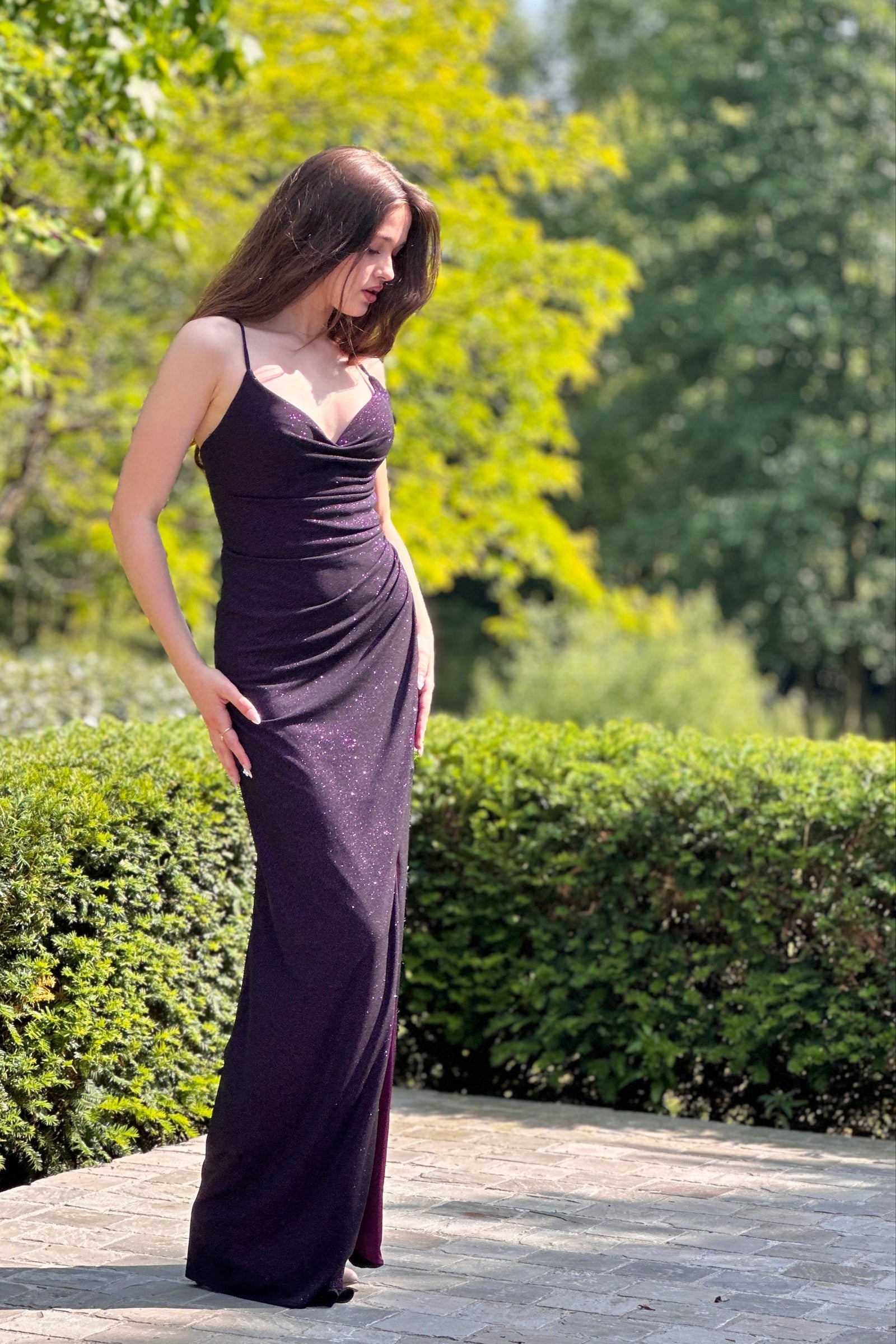 Invite Only Dress - Deep Purple