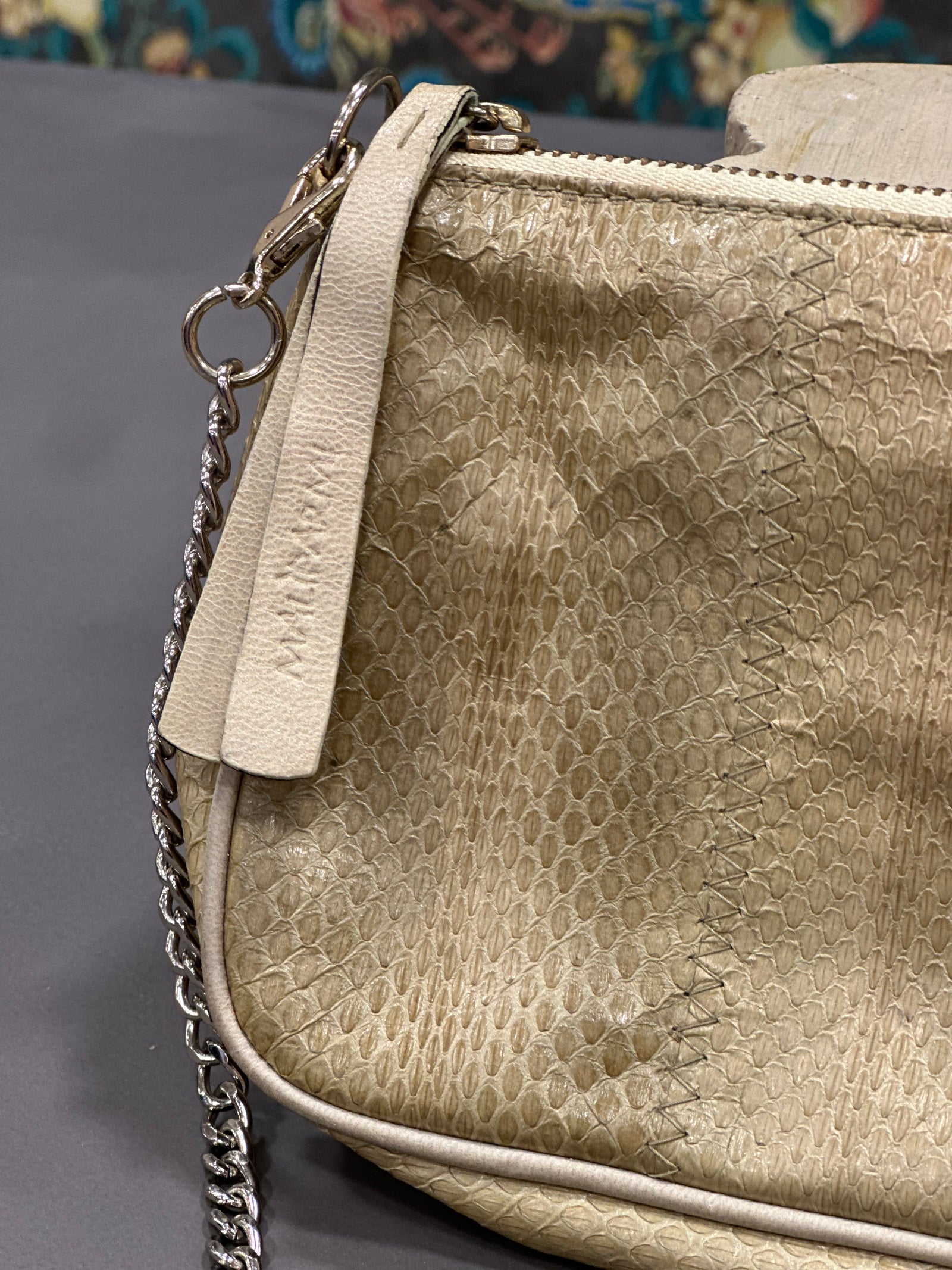 Tas Leder Snake Vintage (alleen online)