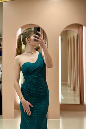 Chemistry Dress - Green Lace
