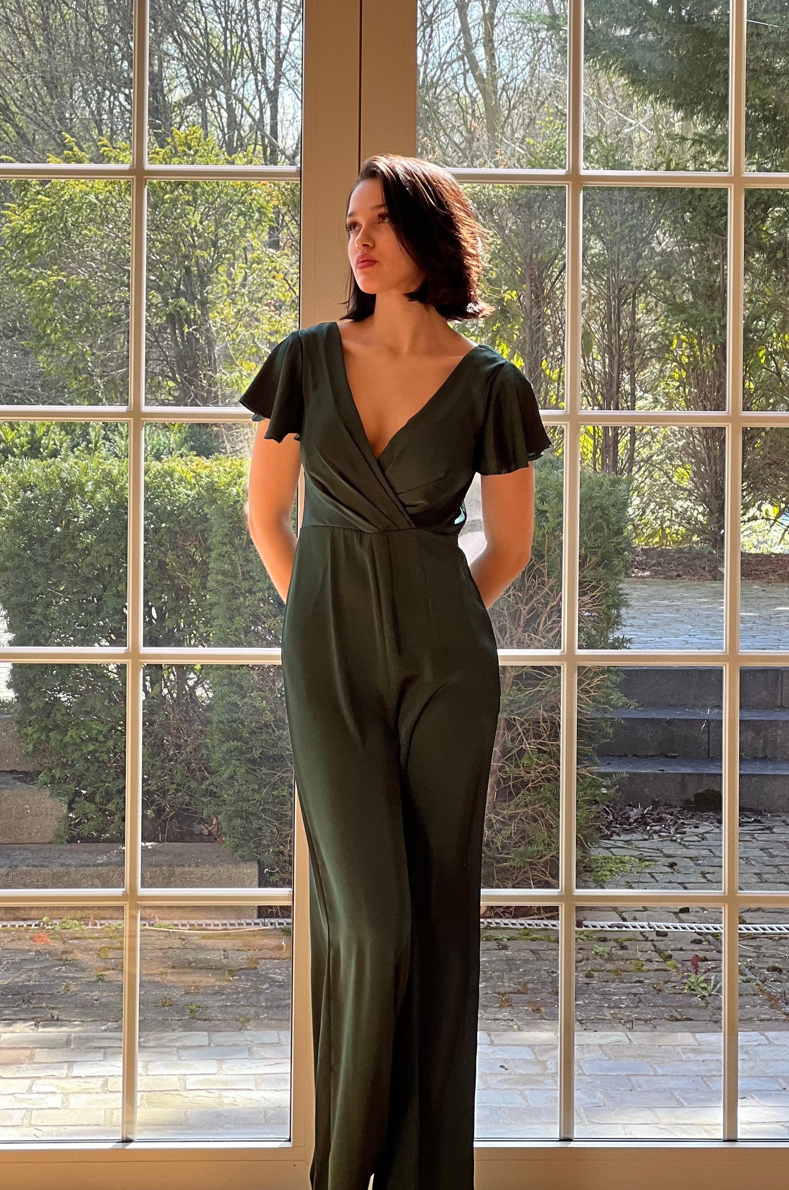 Sweetest Thing Jumpsuit - Green