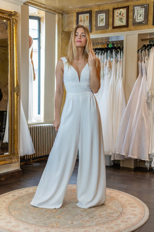 Wedding Jumpsuit - White