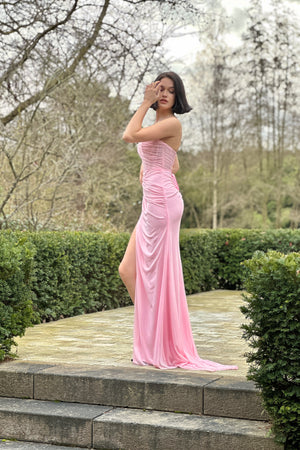 Taylor Dress - Baby Rose Pink