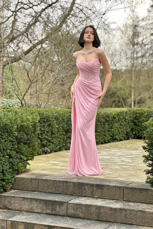 Taylor Dress - Baby Rose Pink