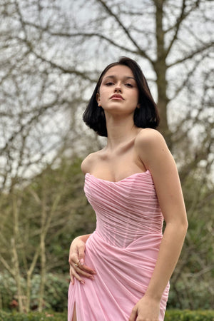 Taylor Dress - Baby Rose Pink