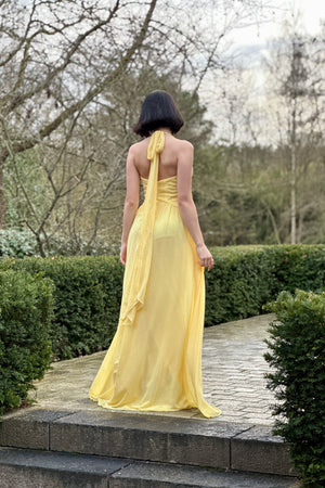 Viral Dress - Light Yellow