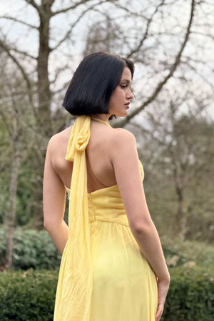 Viral Dress - Light Yellow