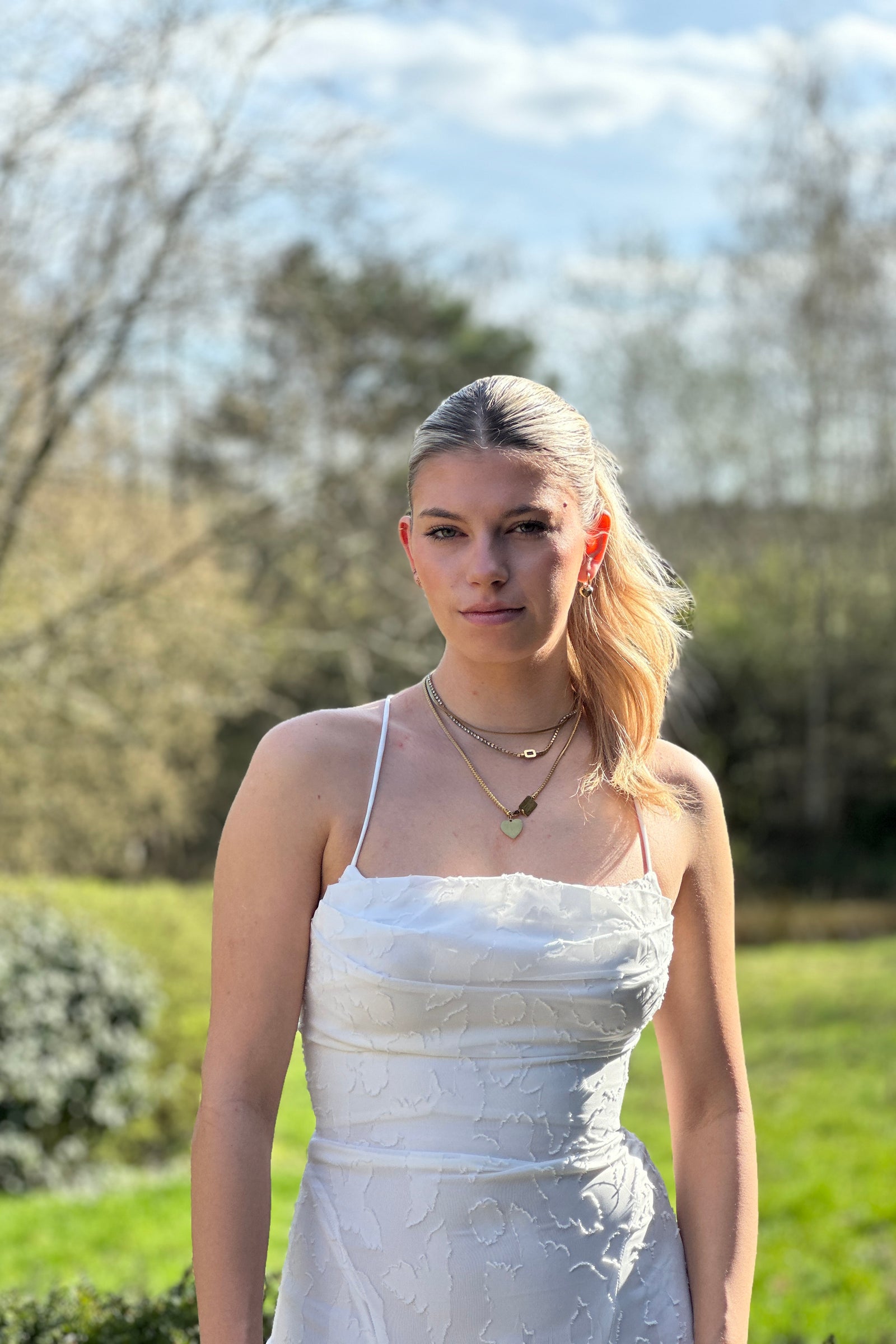 Romance Dress - White Lace