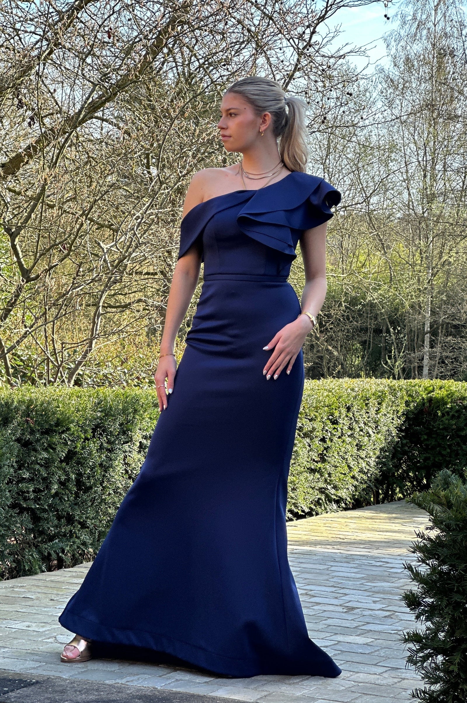 Ariana Dress - Navy