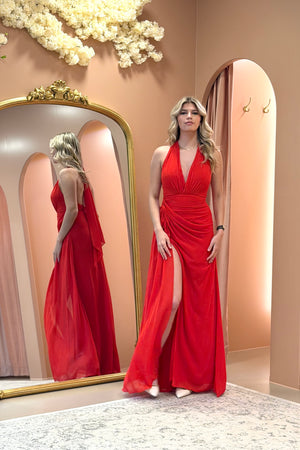 Marilyn Dress - Red