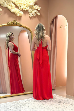 Marilyn Dress - Red