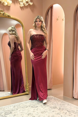 Zendaya Dress - Glamorous Red