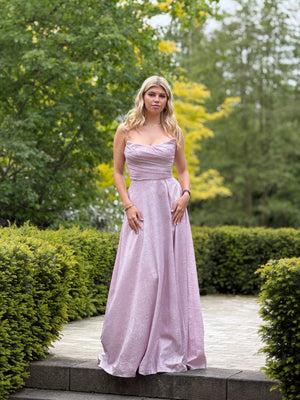 Glimmer Dress - Sparkling Pink