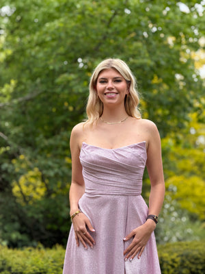 Glimmer Dress - Sparkling Pink