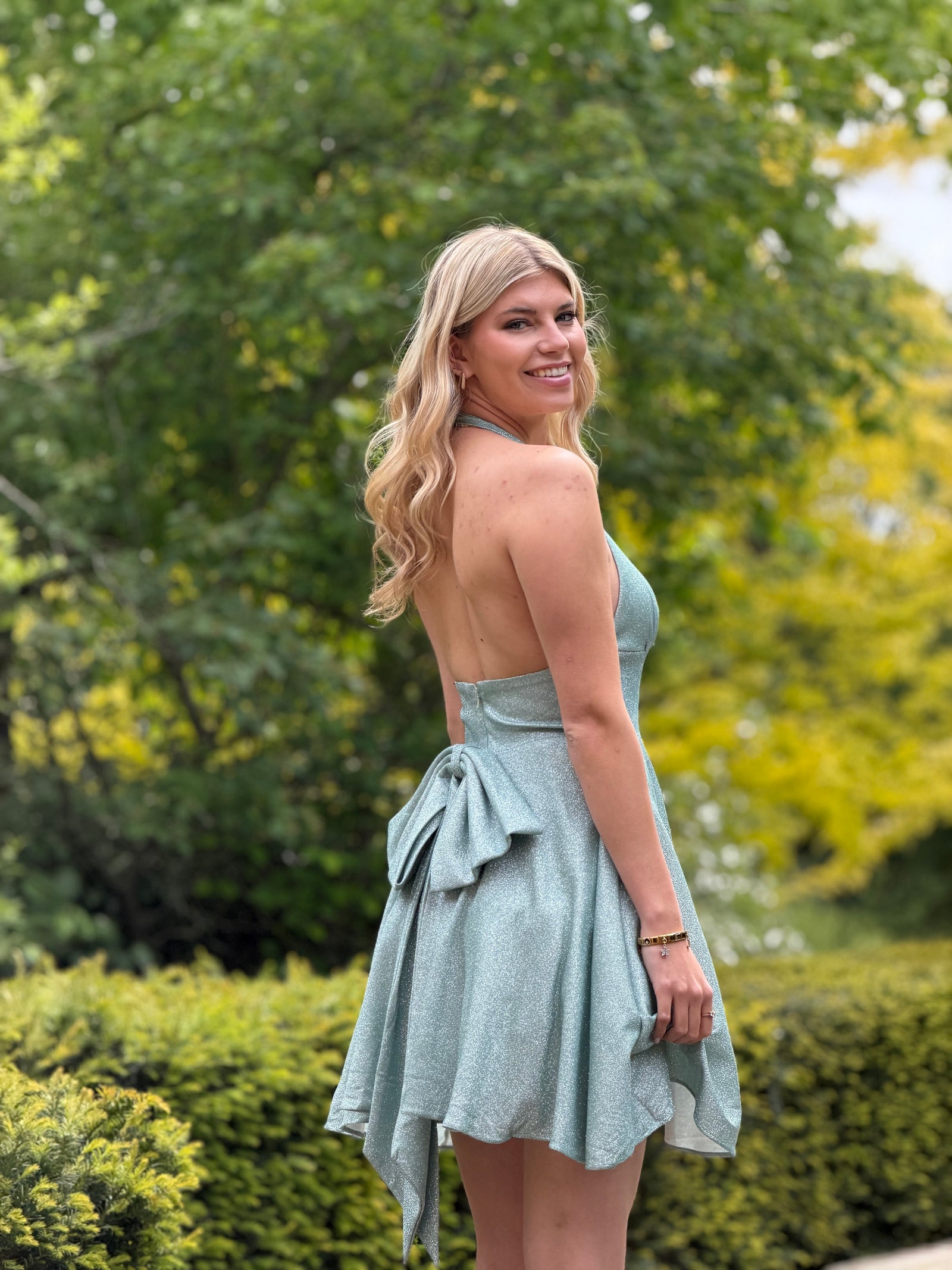 Cutie Dress - Sparkling Minty Green