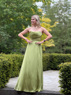 Gorgeous Dress - Lemon Green