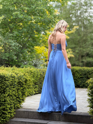 Gorgeous Dress - Grey Blue