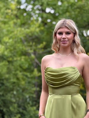 Gorgeous Dress - Lemon Green