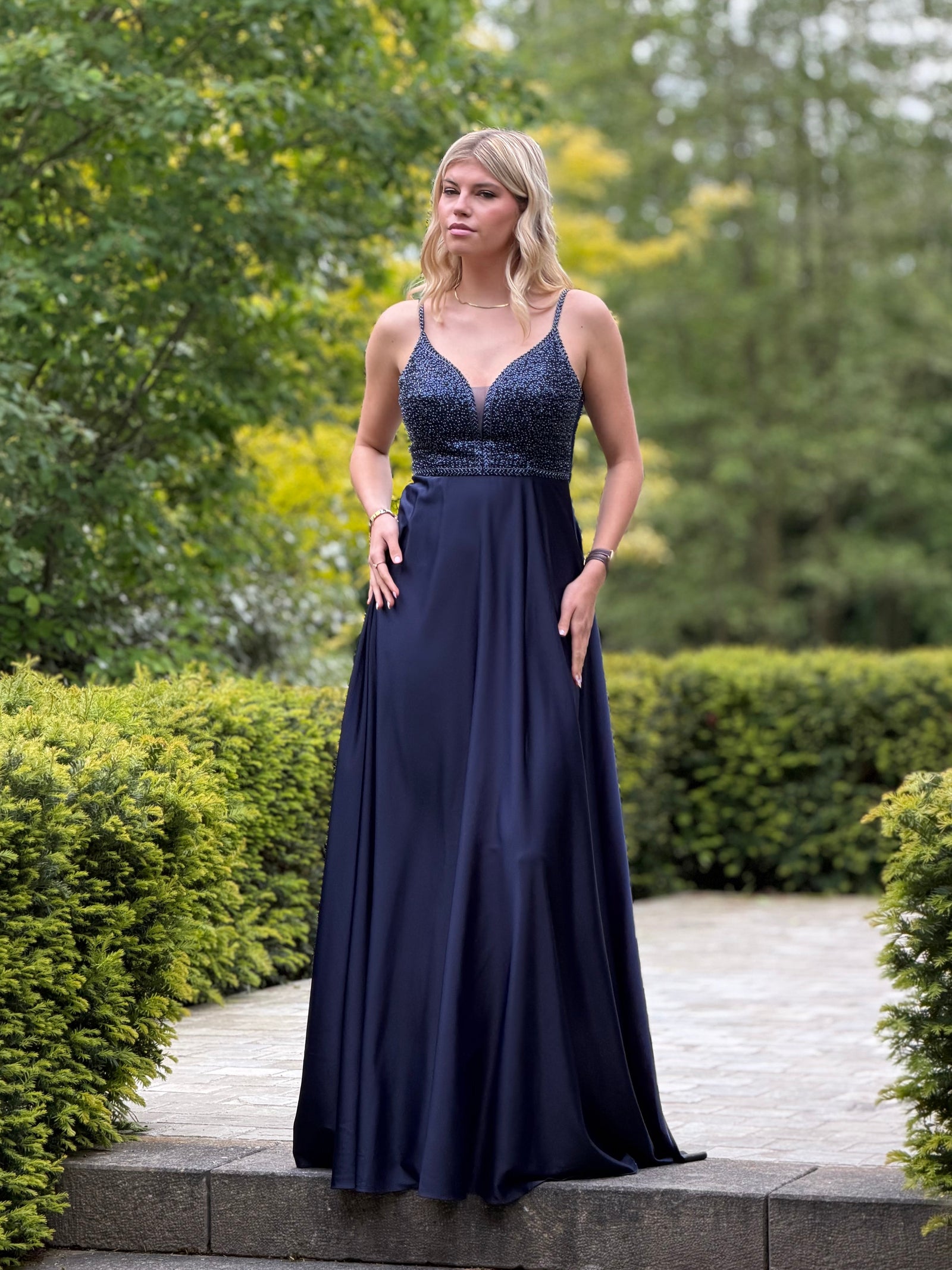 Angel Dress - Navy