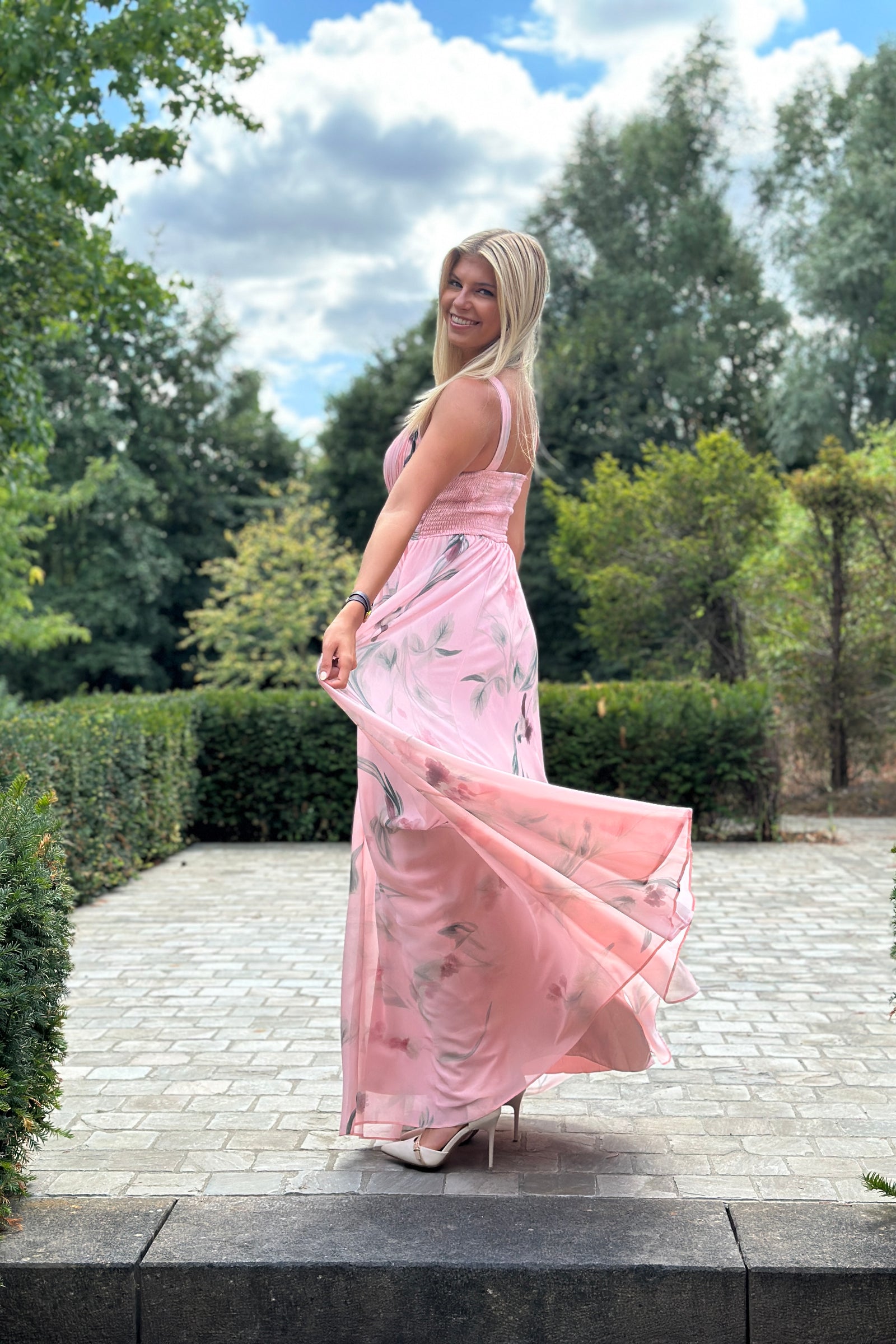 Meadow Dress - Pastel Pink