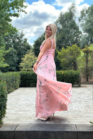 Meadow Dress - Pastel Pink