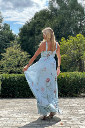 Meadow Dress -Baby Blue
